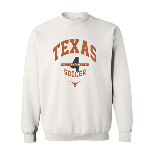 Texas - NCAA Women's Soccer : Olivia Ahern - Classic Fashion Shersey Crewneck Sweatshirt-0