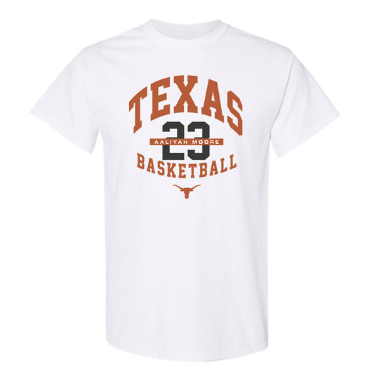 Texas - NCAA Women's Basketball : Aaliyah Moore - Classic Fashion Shersey T-Shirt-0