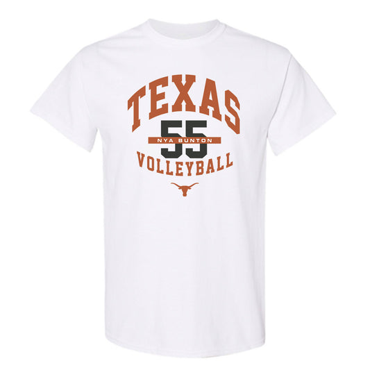 Texas - NCAA Women's Volleyball : Nya Bunton - Classic Fashion Shersey T-Shirt-0