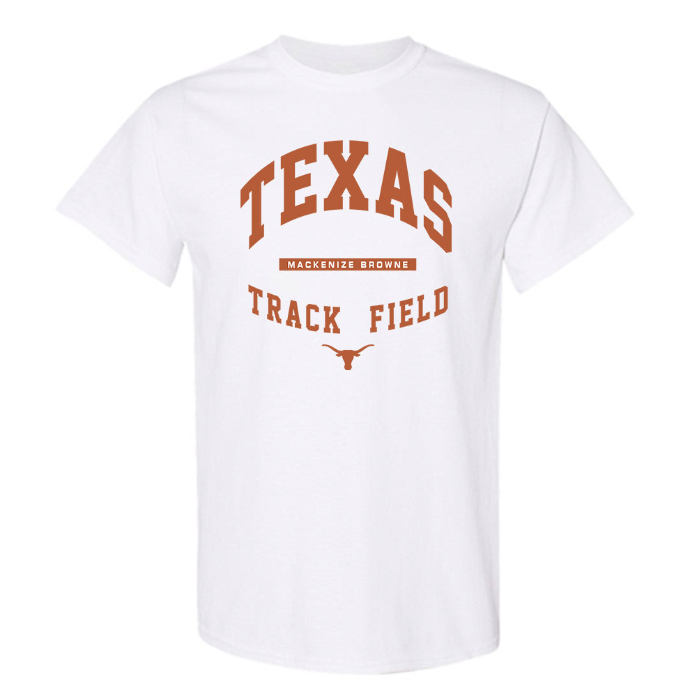 Texas - NCAA Women's Track & Field : Mackenize Browne - Classic Fashion Shersey T-Shirt-0