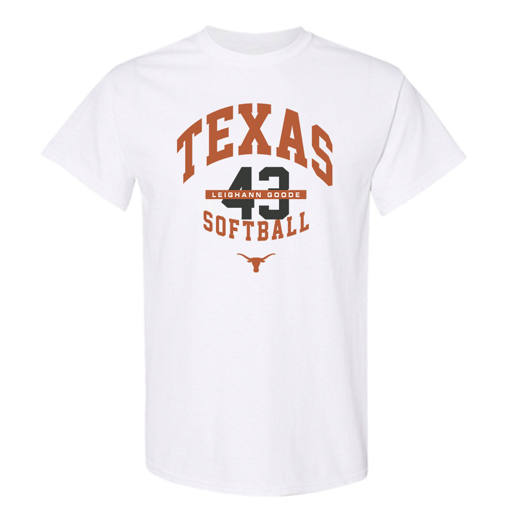 Texas - NCAA Softball : Leighann Goode - Classic Fashion Shersey T-Shirt-0