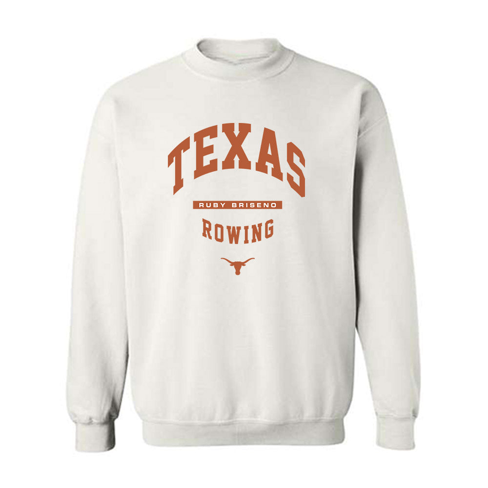 Texas - NCAA Women's Rowing : Ruby Briseno - Classic Fashion Shersey Crewneck Sweatshirt-0