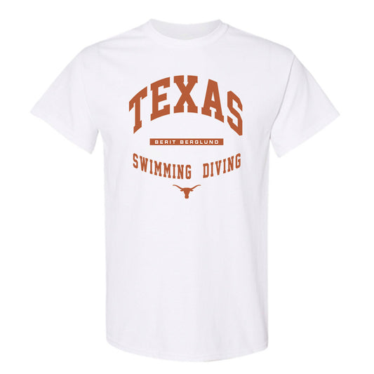 Texas - NCAA Women's Swimming & Diving : Berit Berglund - Classic Fashion Shersey T-Shirt-0