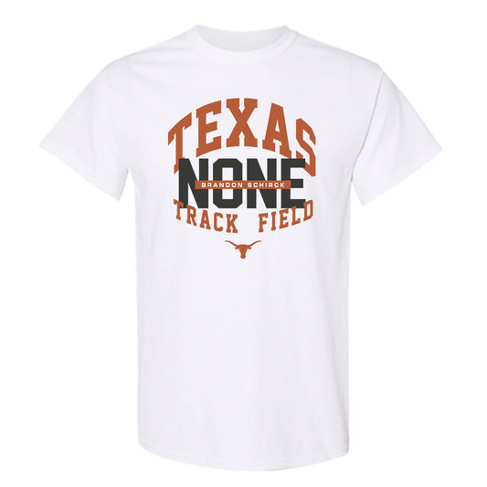 Texas - NCAA Men's Track & Field : Brandon Schirck - Classic Fashion Shersey T-Shirt-0