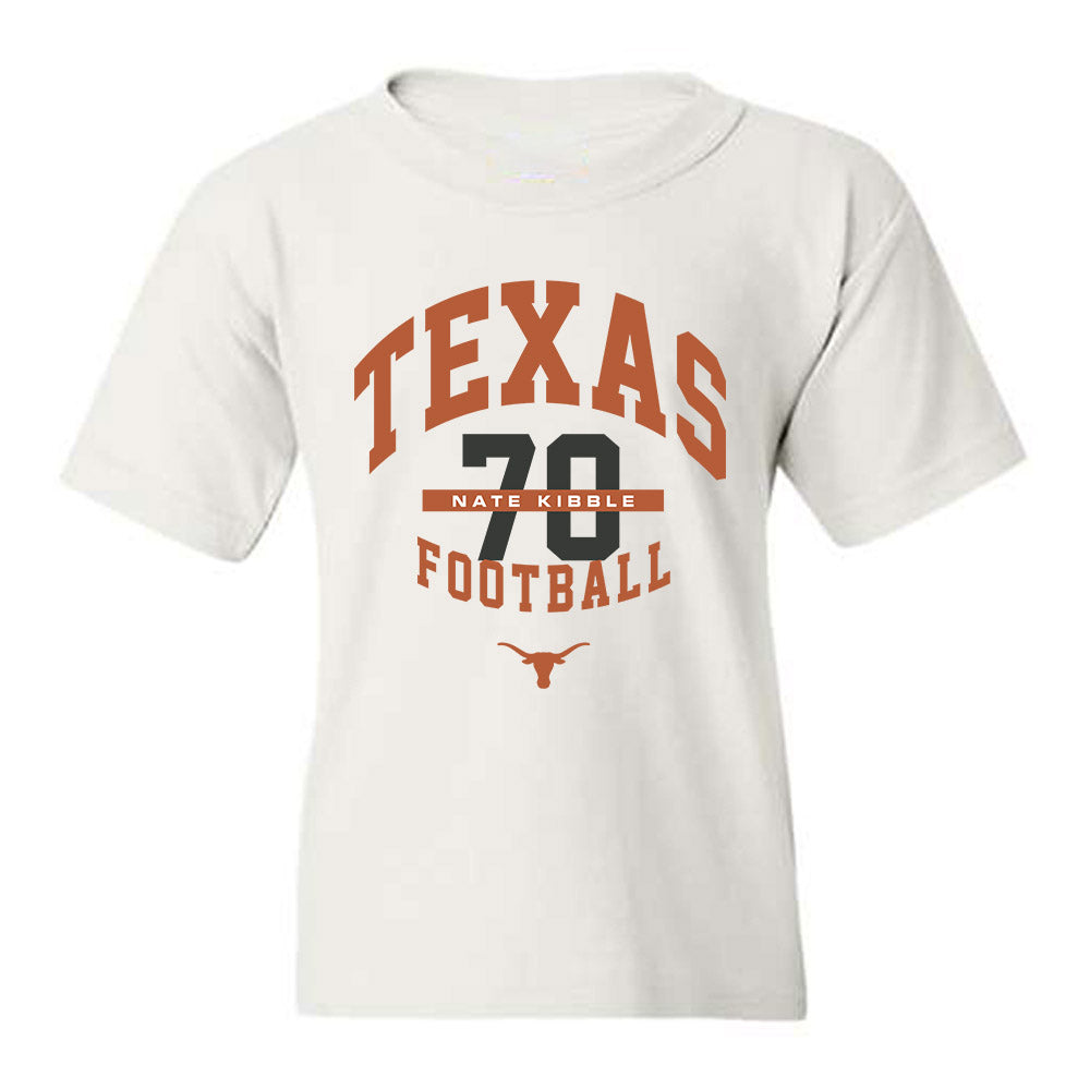 Texas - NCAA Football : Nate Kibble - Classic Fashion Shersey Youth T-Shirt-0