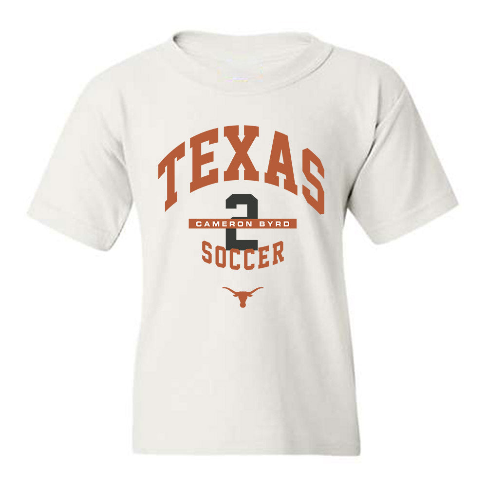 Texas - NCAA Women's Soccer : Cameron Byrd - Classic Fashion Shersey Youth T-Shirt-0