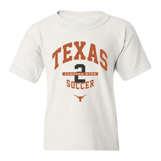 Texas - NCAA Women's Soccer : Cameron Byrd - Classic Fashion Shersey Youth T-Shirt-0