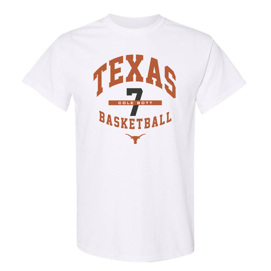 Texas - NCAA Men's Basketball : Cole Bott - Classic Fashion Shersey T-Shirt-0