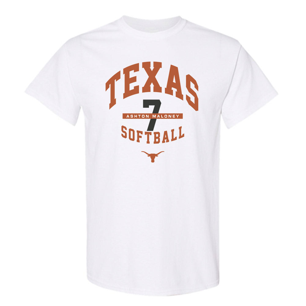 Texas - NCAA Softball : Ashton Maloney - Classic Fashion Shersey T-Shirt-0