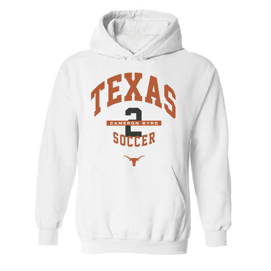Texas - NCAA Women's Soccer : Cameron Byrd - Classic Fashion Shersey Hooded Sweatshirt-0