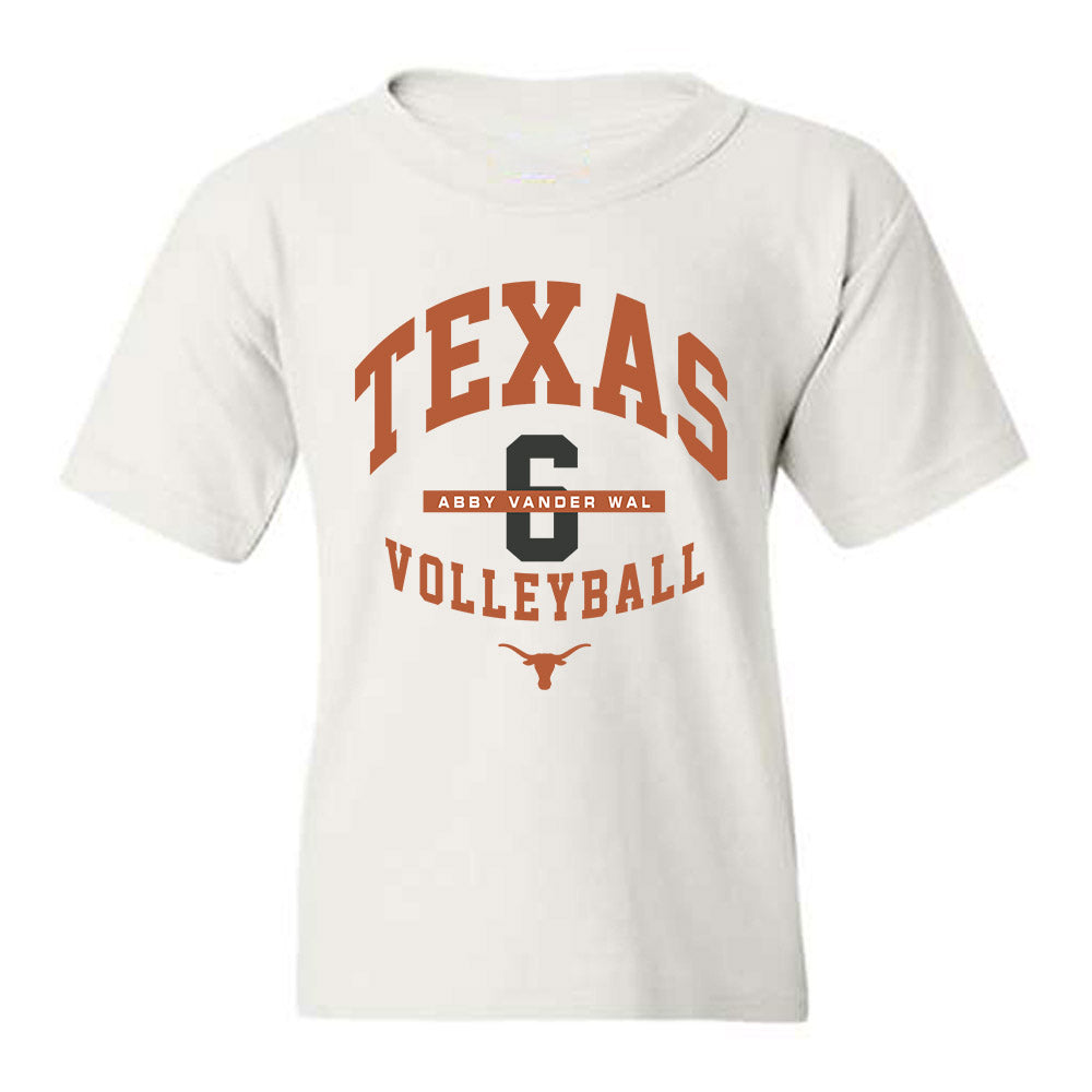 Texas - NCAA Women's Volleyball : Abby Vander Wal - Classic Fashion Shersey Youth T-Shirt-0