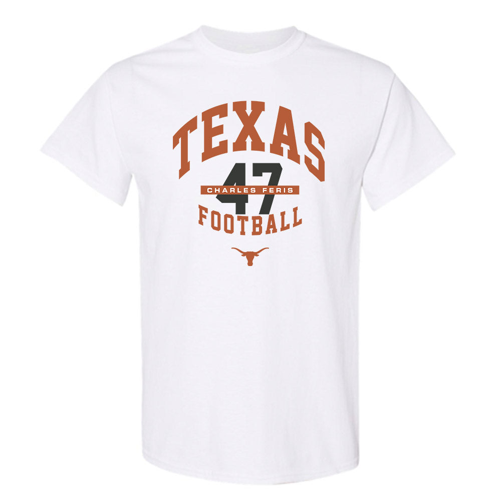 Texas - NCAA Football : Charles Feris - Classic Fashion Shersey T-Shirt-0