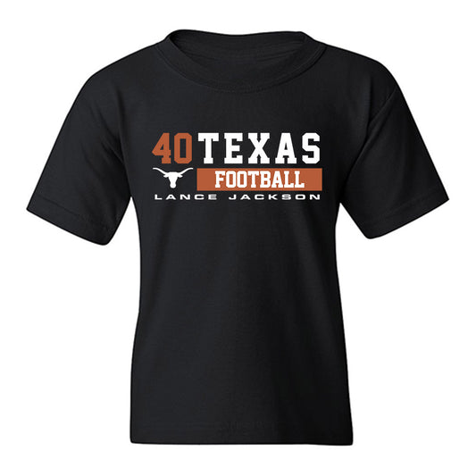 Texas - NCAA Football : Lance Jackson - Classic Fashion Shersey Youth T-Shirt-0