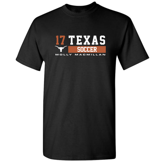 Texas - NCAA Women's Soccer : Molly MacMillan - Classic Fashion Shersey T-Shirt-0