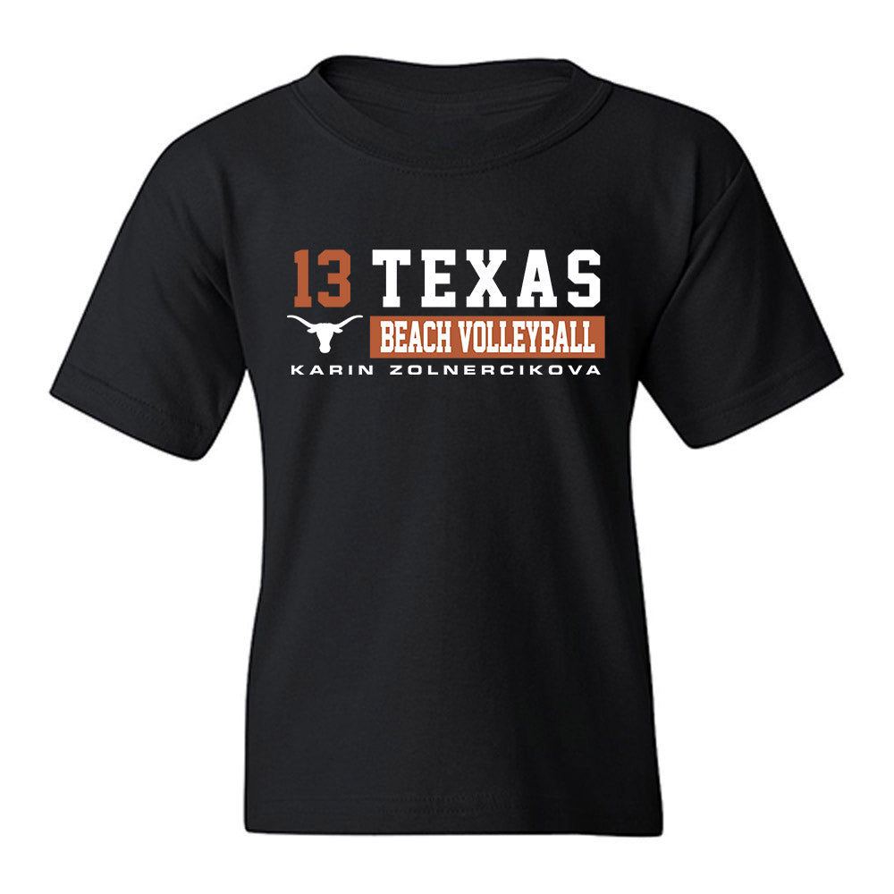 Texas - NCAA Beach Volleyball : Karin Zolnercikova - Classic Fashion Shersey Youth T-Shirt-0