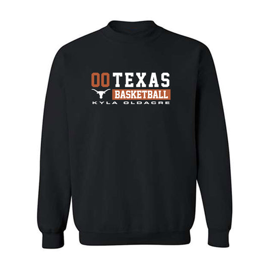 Texas - NCAA Women's Basketball : Kyla Oldacre - Classic Fashion Shersey Crewneck Sweatshirt-0