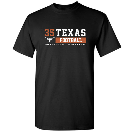 Texas - NCAA Football : McCoy Bruce - Classic Fashion Shersey T-Shirt-0