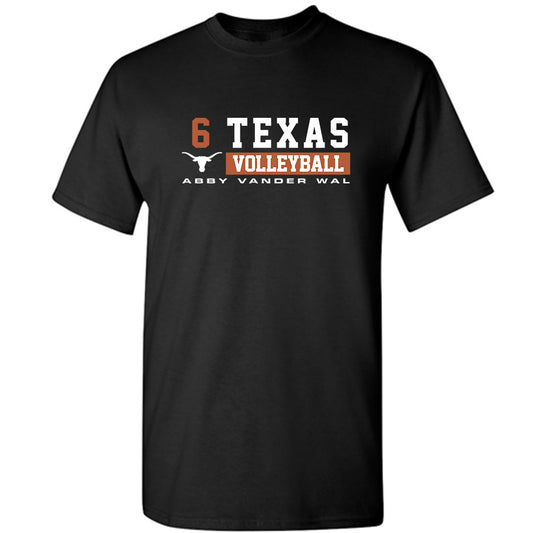 Texas - NCAA Women's Volleyball : Abby Vander Wal - Classic Fashion Shersey T-Shirt-0