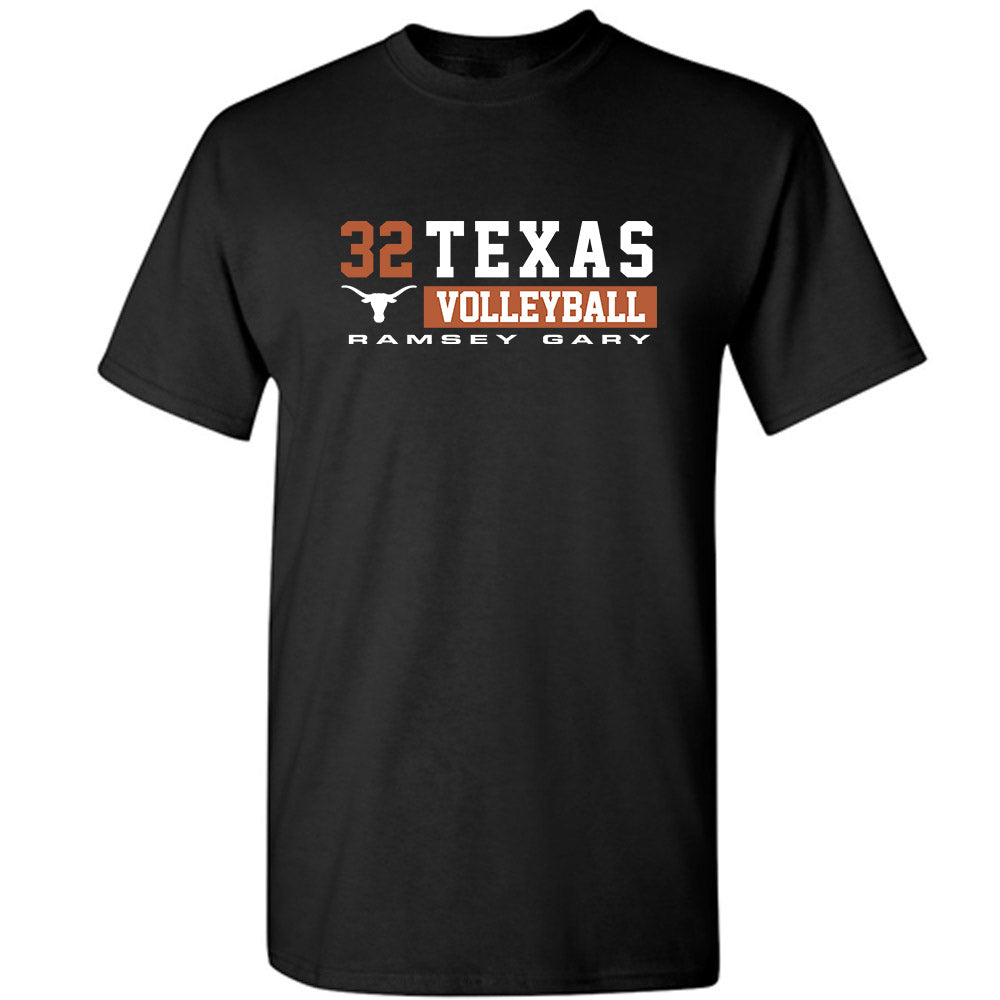 Texas - NCAA Women's Volleyball : Ramsey Gary - Classic Fashion Shersey T-Shirt-0