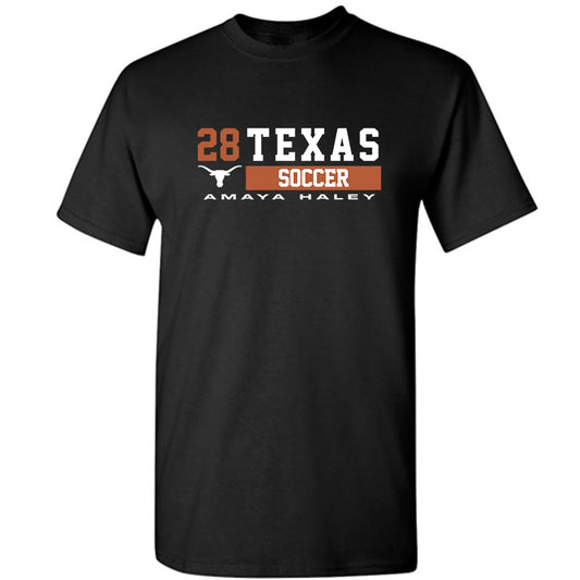 Texas - NCAA Women's Soccer : Amaya Haley - Classic Fashion Shersey T-Shirt-0