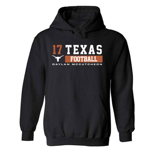 Texas - NCAA Football : Daylan Mccutcheon - Classic Fashion Shersey Hooded Sweatshirt-0