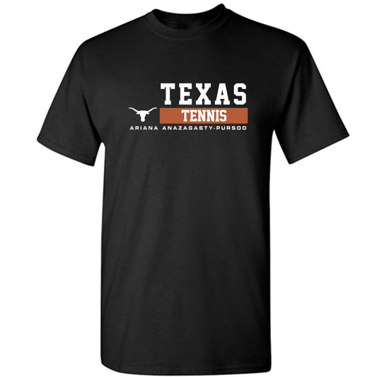 Texas - NCAA Women's Tennis : Ariana Anazagasty-Pursoo - Classic Fashion Shersey T-Shirt-0