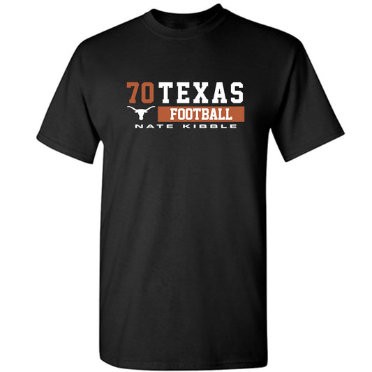 Texas - NCAA Football : Nate Kibble - Classic Fashion Shersey T-Shirt