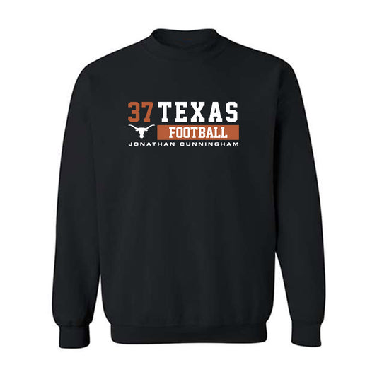 Texas - NCAA Football : Jonathan Cunningham - Classic Fashion Shersey Crewneck Sweatshirt-0