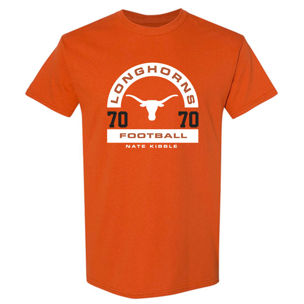 Texas - NCAA Football : Nate Kibble - Classic Fashion Shersey T-Shirt