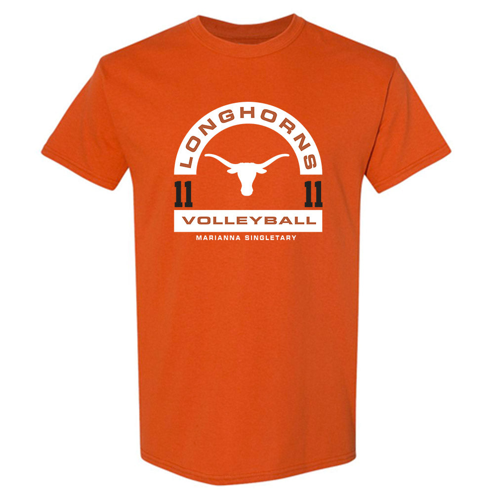 Texas - NCAA Women's Volleyball : Marianna Singletary - Classic Fashion Shersey T-Shirt