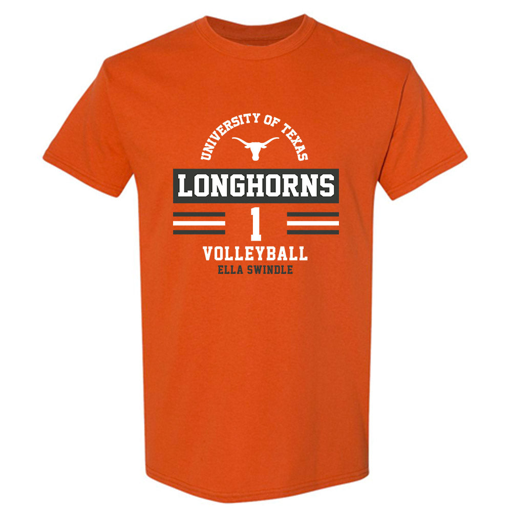 Texas - NCAA Women's Volleyball : Ella Swindle - Classic Fashion Shersey T-Shirt