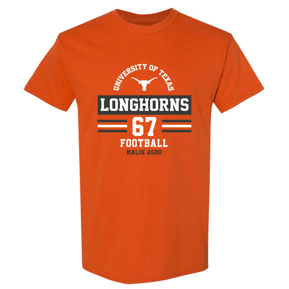 Texas - NCAA Football : Malik Agbo - Classic Fashion Shersey T-Shirt