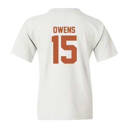 Texas - NCAA Football : Trey Owens - Classic Shersey Youth T-Shirt-1