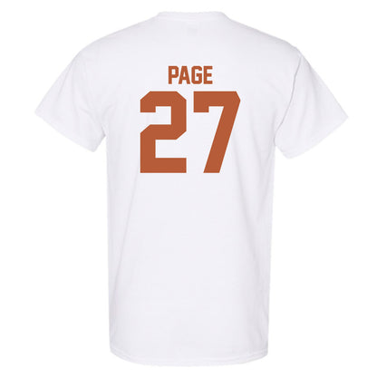 Texas - NCAA Football : Colin Page - Classic Shersey T-Shirt