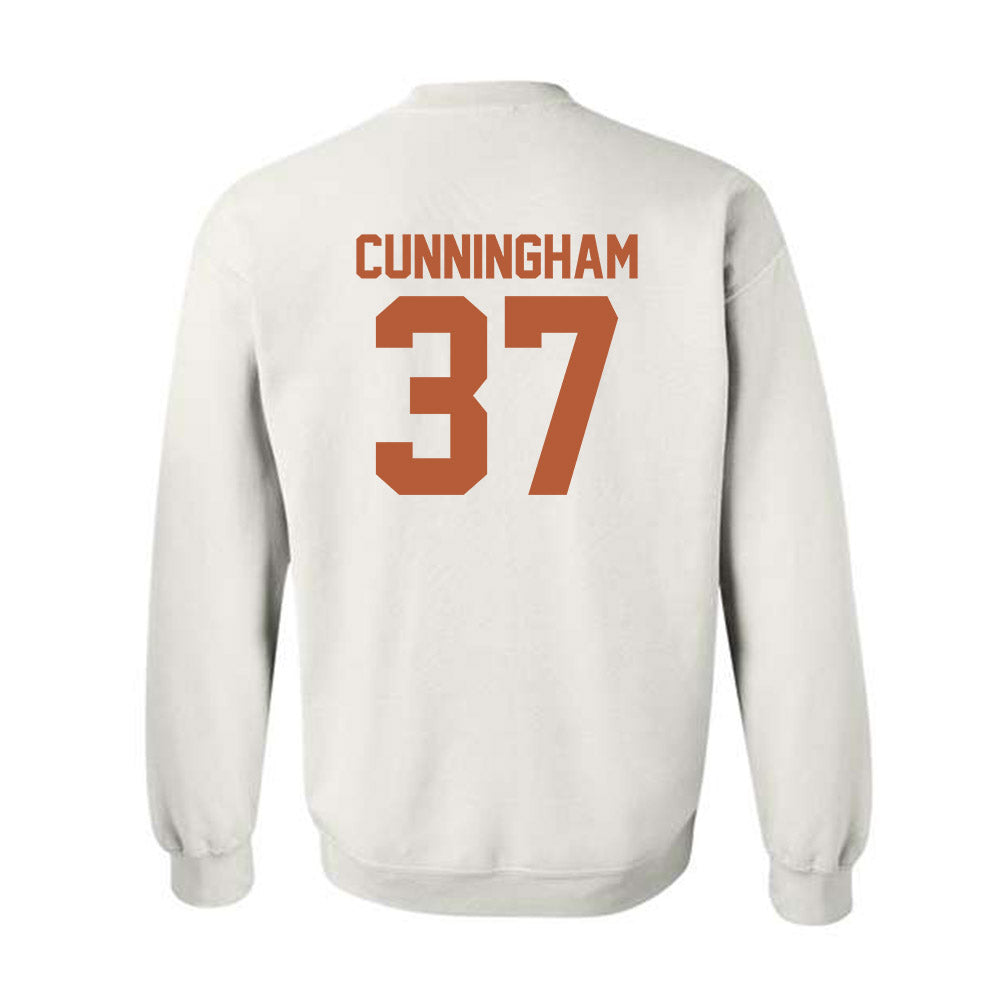 Texas - NCAA Football : Jonathan Cunningham - Classic Shersey Crewneck Sweatshirt-1