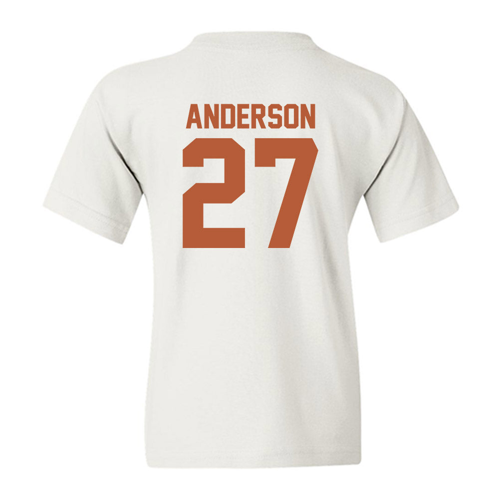 Texas - NCAA Softball : Taylor Anderson - Classic Shersey Youth T-Shirt-1