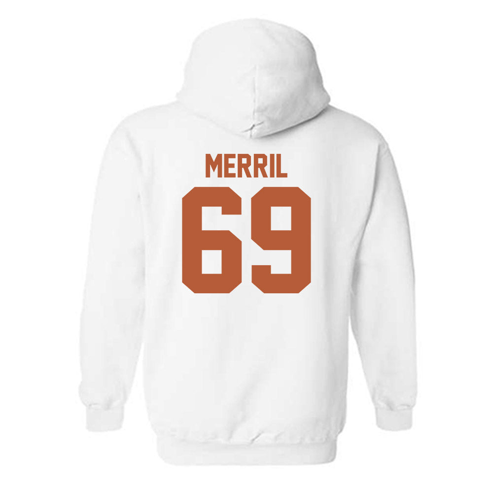 Texas - NCAA Football : Max Merril - Classic Shersey Hooded Sweatshirt