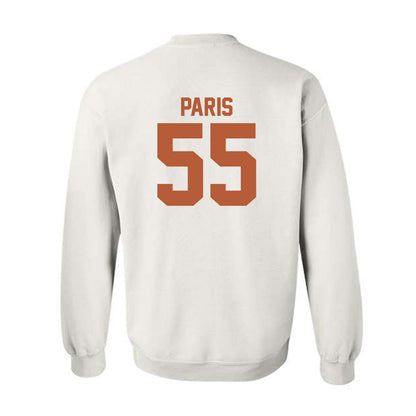 Texas - NCAA Baseball : Jack Paris - Classic Shersey Crewneck Sweatshirt-1