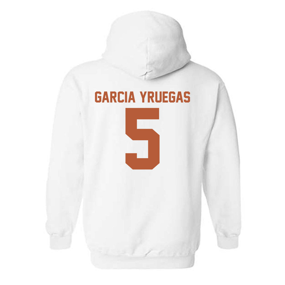 Texas - NCAA Baseball : Felix Garcia Yruegas - Classic Shersey Hooded Sweatshirt-1