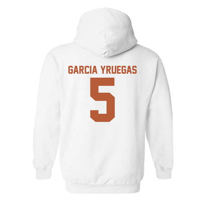 Texas - NCAA Baseball : Felix Garcia Yruegas - Classic Shersey Hooded Sweatshirt-1