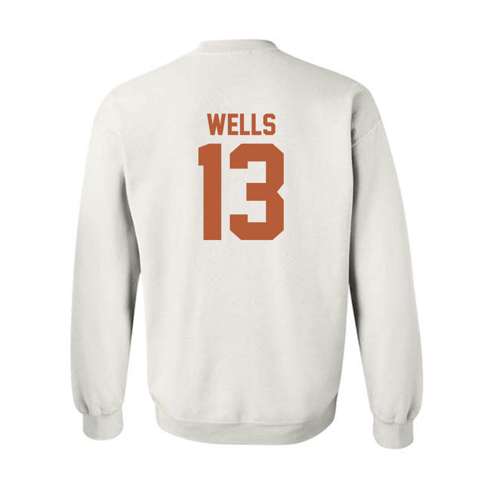 Texas - NCAA Softball : Hannah Wells - Classic Shersey Crewneck Sweatshirt-1