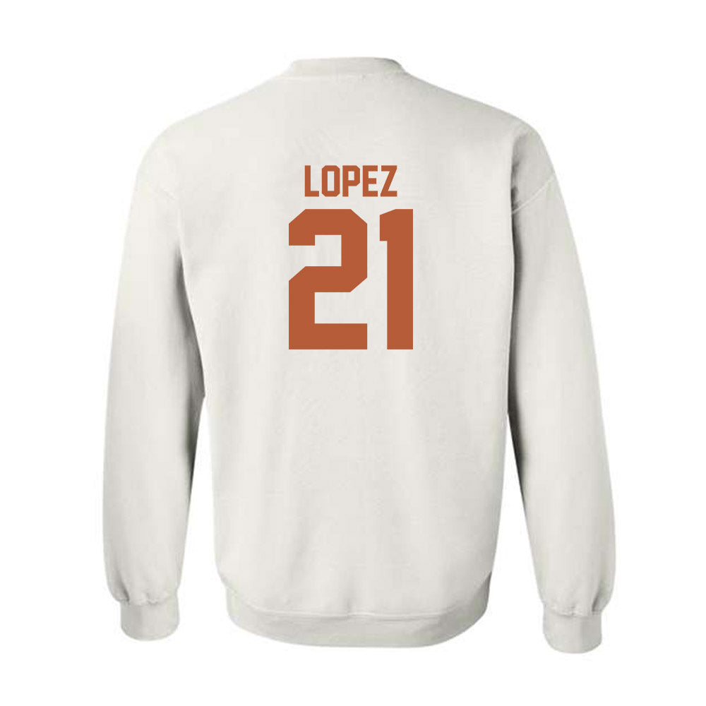 Texas - NCAA Women's Soccer : Antonette lopez - Classic Shersey Crewneck Sweatshirt-1
