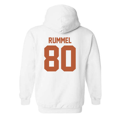 Texas - NCAA Baseball : Cooper Rummel - Classic Shersey Hooded Sweatshirt-1