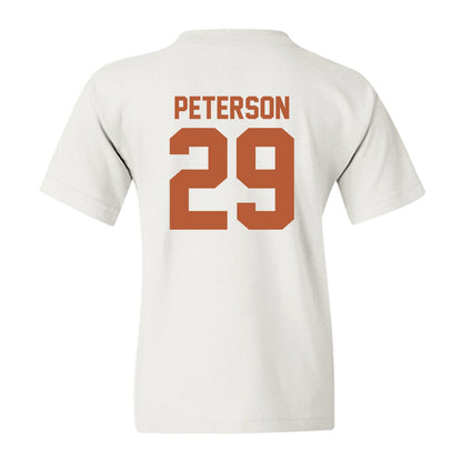 Texas - NCAA Baseball : Blake Peterson - Classic Shersey Youth T-Shirt-1