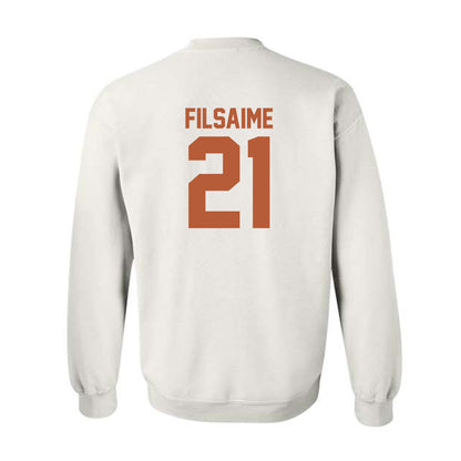 Texas - NCAA Football : Xavier Filsaime - Classic Shersey Crewneck Sweatshirt