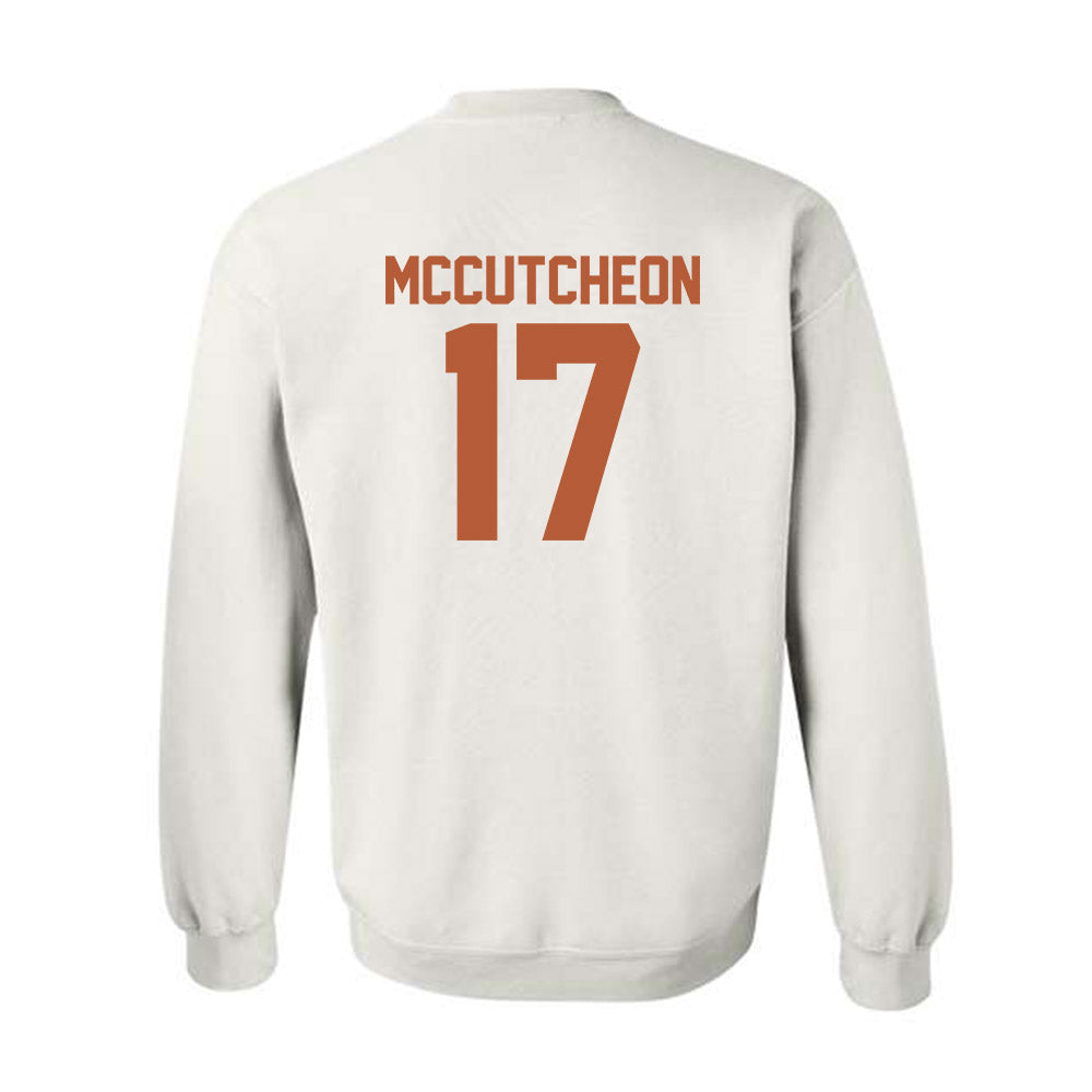 Texas - NCAA Football : Daylan Mccutcheon - Classic Shersey Crewneck Sweatshirt-1