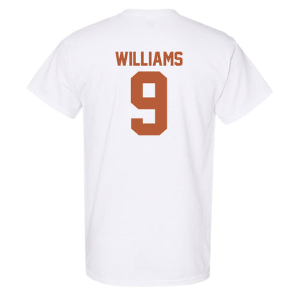 Texas - NCAA Baseball : Jonah Williams - Classic Shersey T-Shirt-1