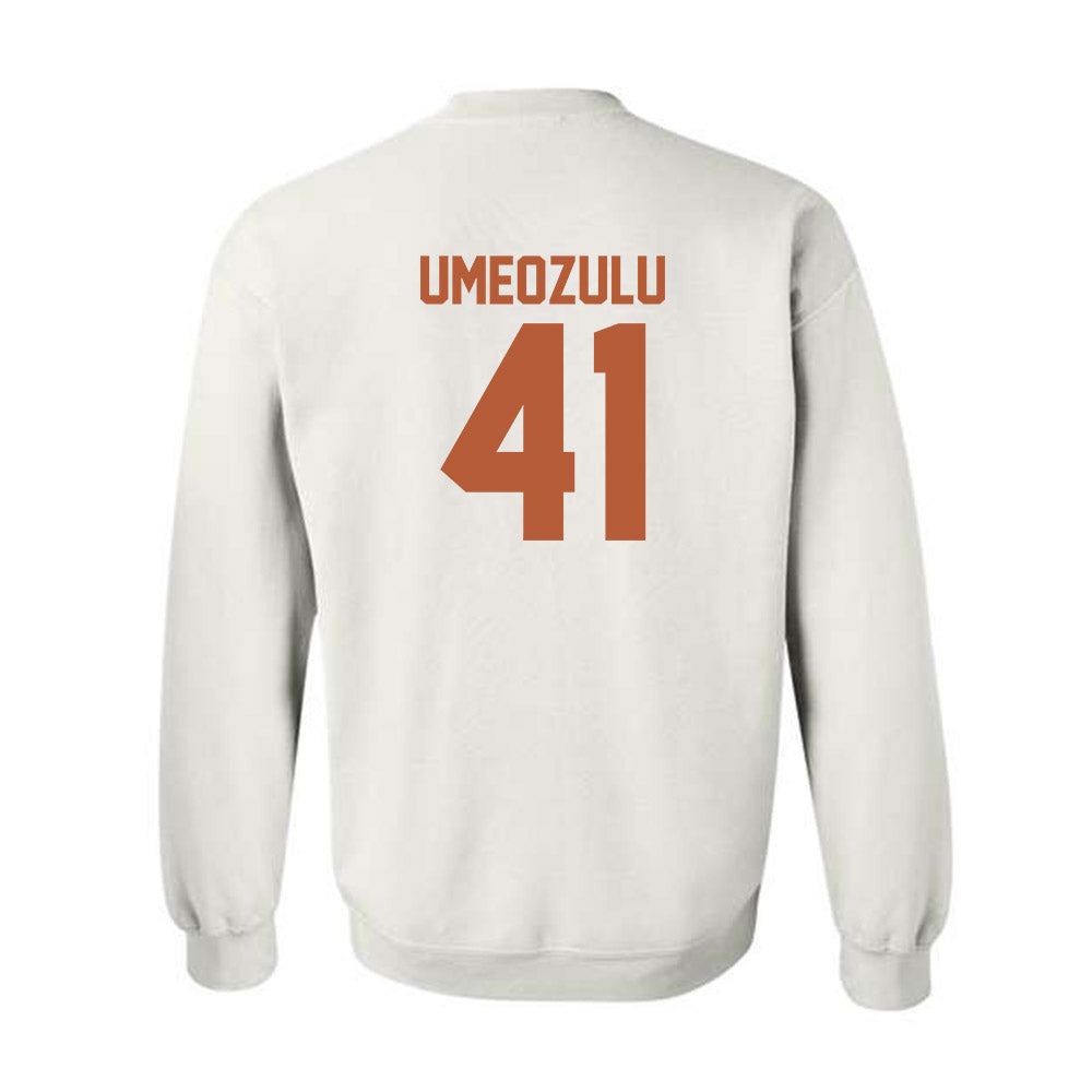 Texas - NCAA Football : Ziky Umeozulu - Classic Shersey Crewneck Sweatshirt