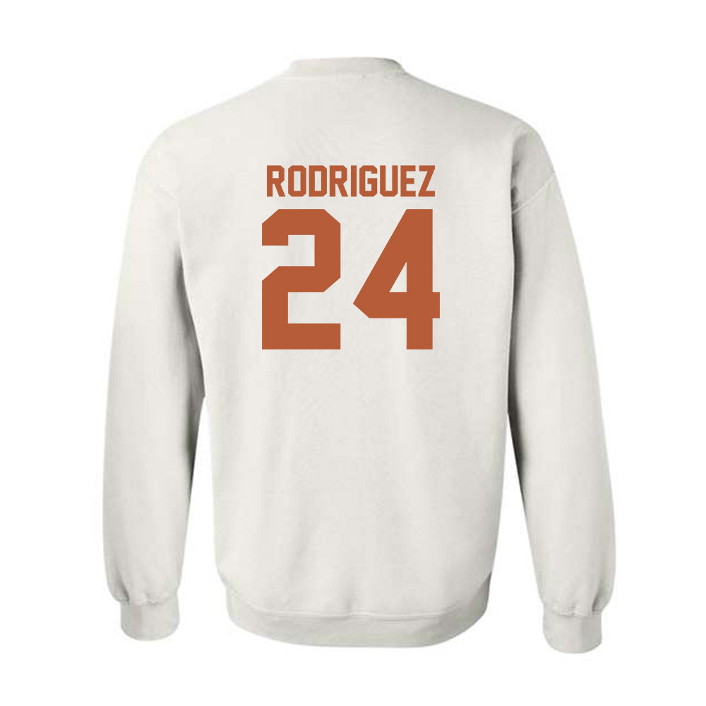 Texas - NCAA Baseball : Adrian Rodriguez - Classic Shersey Crewneck Sweatshirt-1