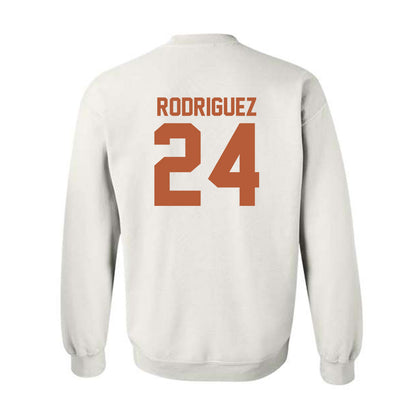 Texas - NCAA Baseball : Adrian Rodriguez - Classic Shersey Crewneck Sweatshirt-1